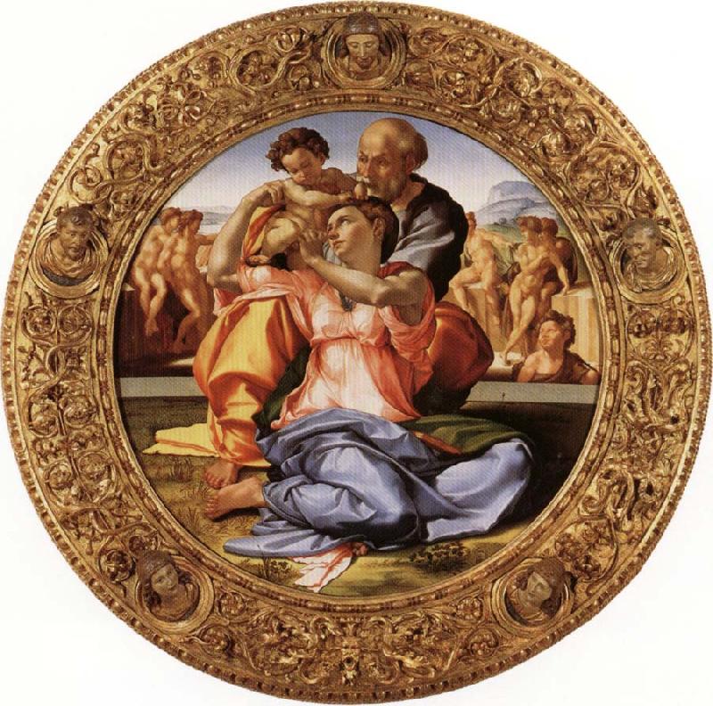 Michelangelo Buonarroti Holy Family